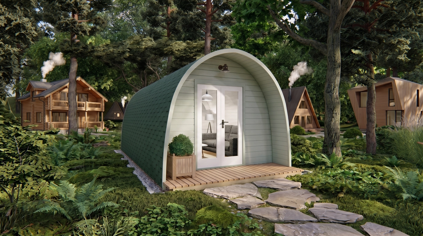 Camping Pod 9.84 x 19.35 ft