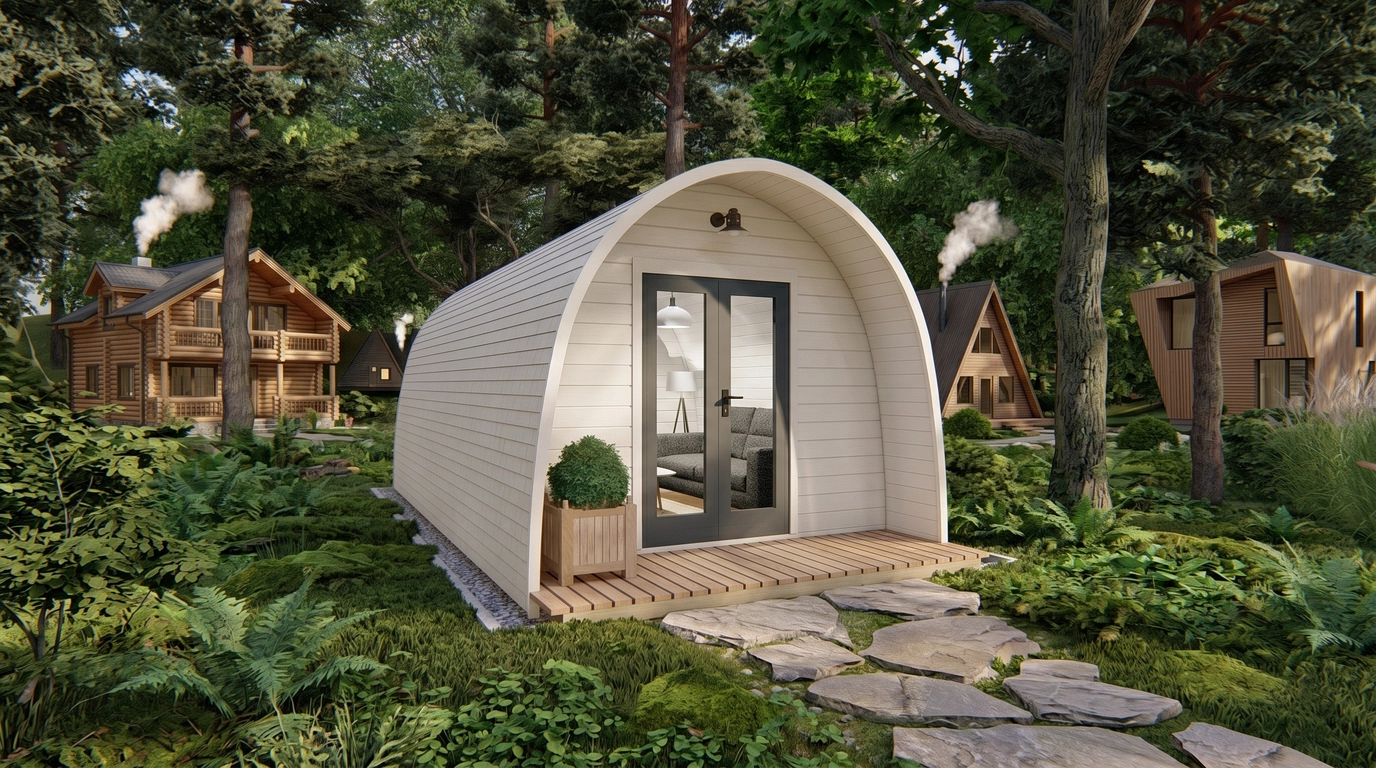 Camping Pod 9.84 x 19.35 ft - Image 6