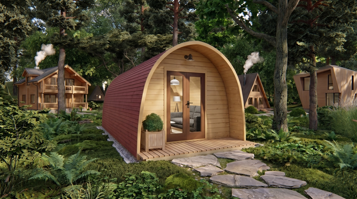 Camping Pod 9.84 x 19.35 ft - Image 5