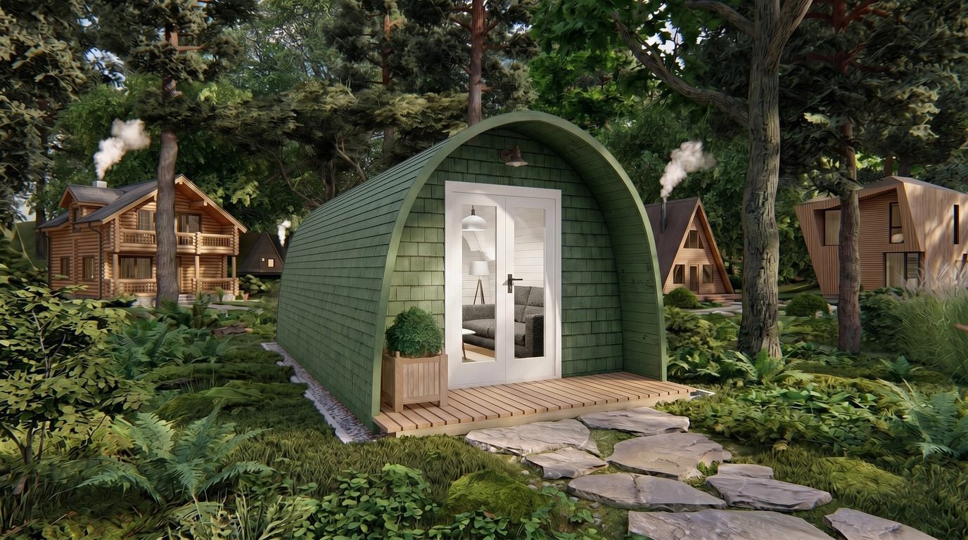 Camping Pod 9.84 x 19.35 ft - Image 3