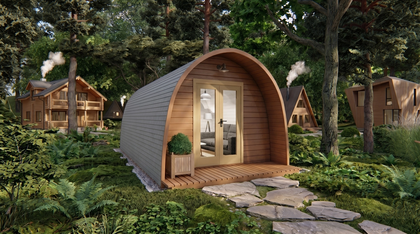 Camping Pod 9.84 x 19.35 ft - Image 4