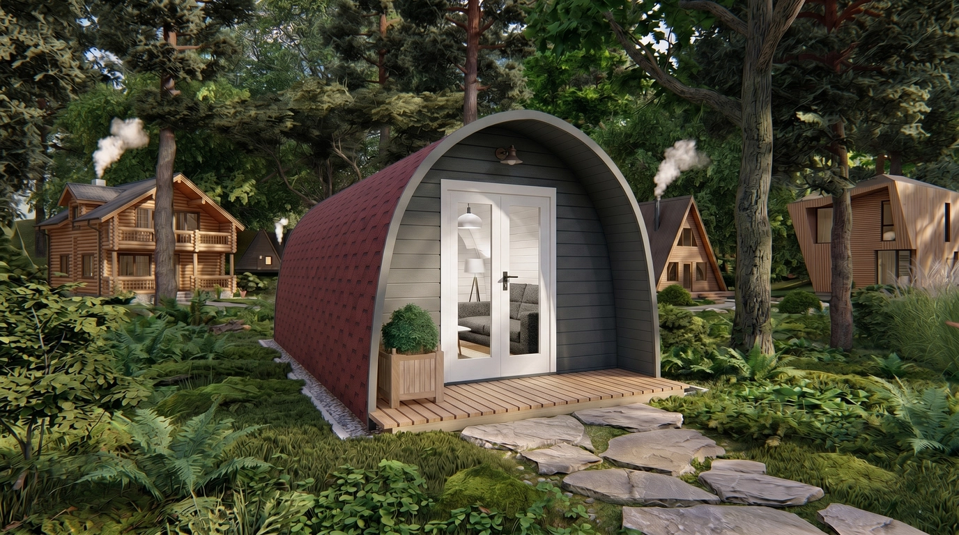 Camping Pod 9.84 x 19.35 ft - Image 2