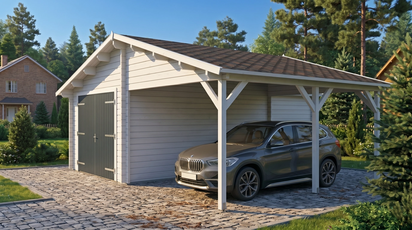 Garage+carport 22.30 x 183.72 ft - Image 3
