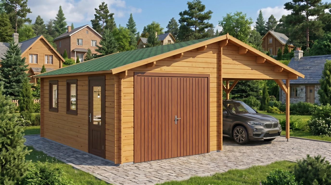 Garage+carport 22.30 x 183.72 ft - Image 5