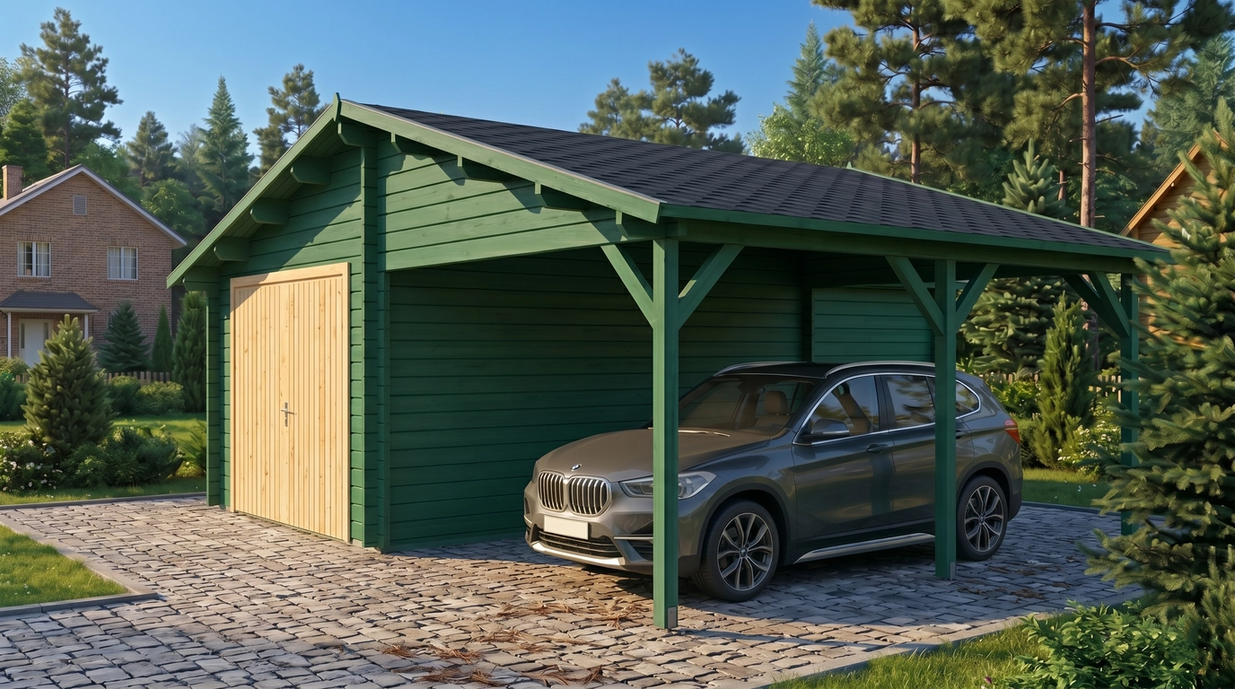 Garage+carport 22.30 x 183.72 ft - Image 6