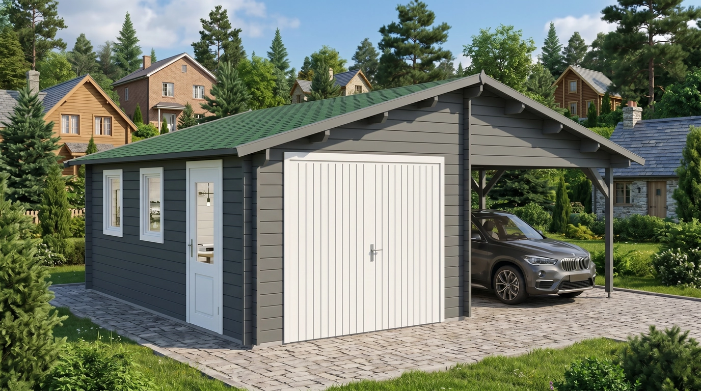 Garage+carport 22.30 x 183.72 ft - Image 7