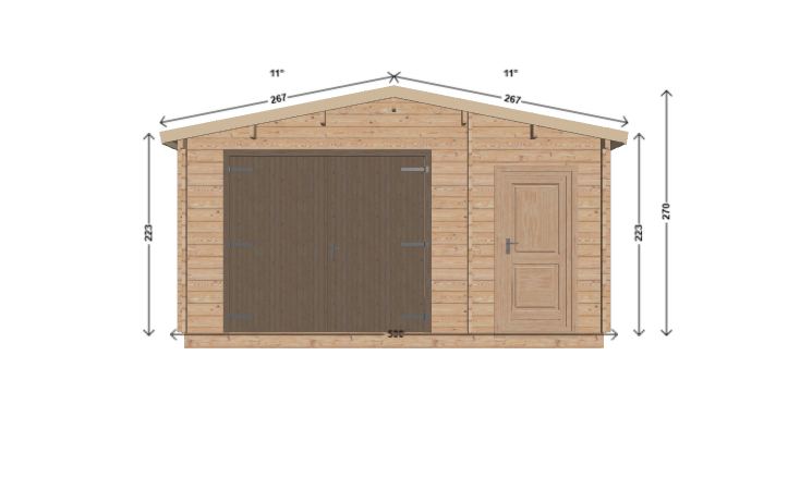 Garage 16.40x16.40 ft-Standard (no gate) - Image 5