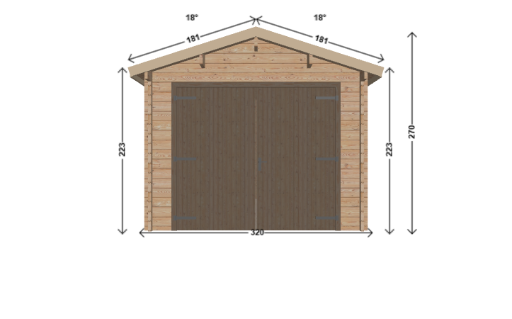 Garage 10.50x17.06 ft-Standard (no gate) - Image 4