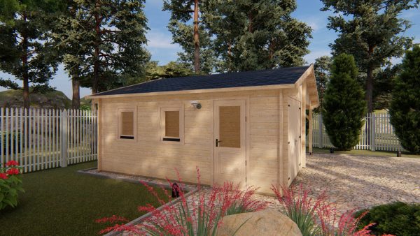 Garage+carport 6,8x5,6 m - Image 2
