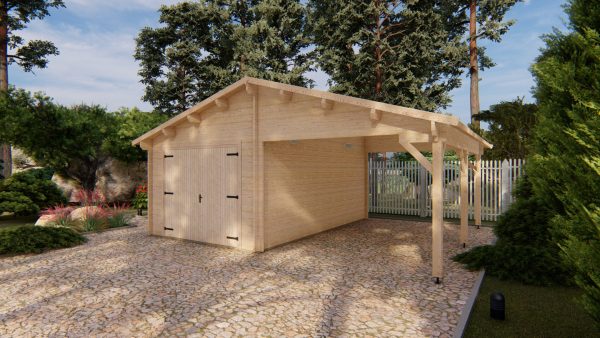 Garage+carport 6,8x5,6 m - Image 5