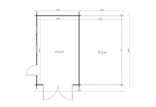 Garage+carport 6,8x5,6 m - Image 7