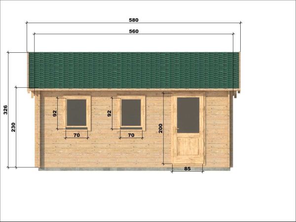 Garage+carport 6,8x5,6 m - Image 9