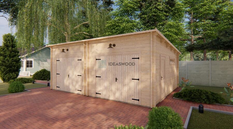 Garage 22.97x18.04 ft-Standard (no gate) - Image 3