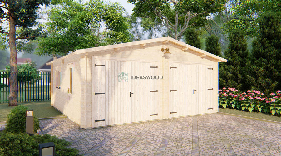 Garage 19.69x19.69 ft-UK (no gate)