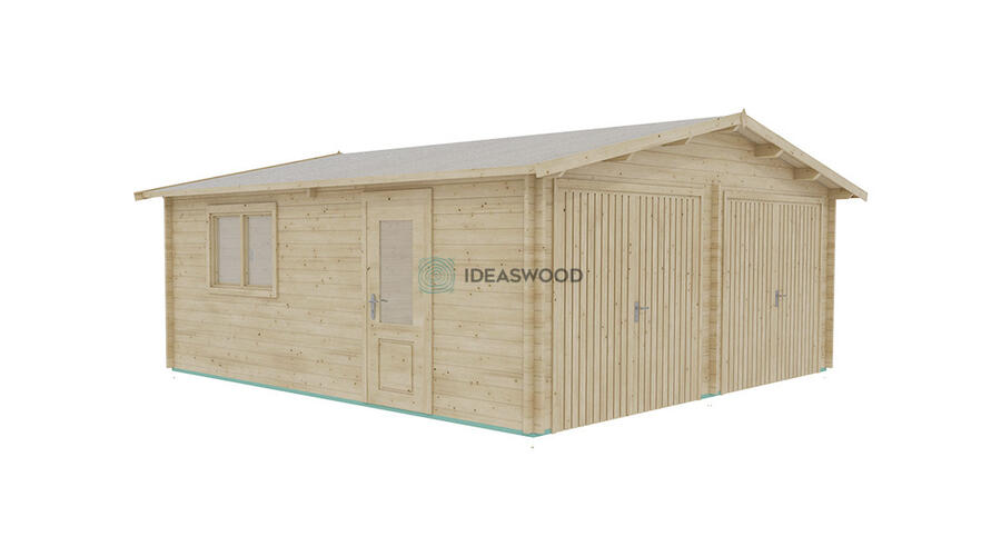 Garage 19.69x19.69 ft-UK (no gate) - Image 2