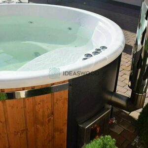 Hot tub - Classic round-integrated stove