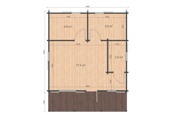 Louise 6x6 m - Image 11