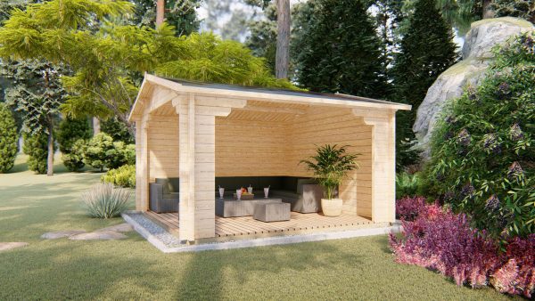 Pergola Haga 13.12 x 13.12 ft - Image 2