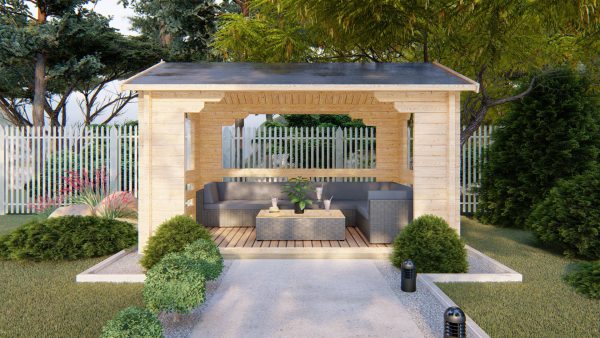 Pergola Luna 9.84 x 9.84 ft