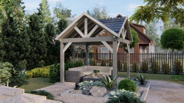 Pergola Oli 9.84 x 9.84 ft - Image 3