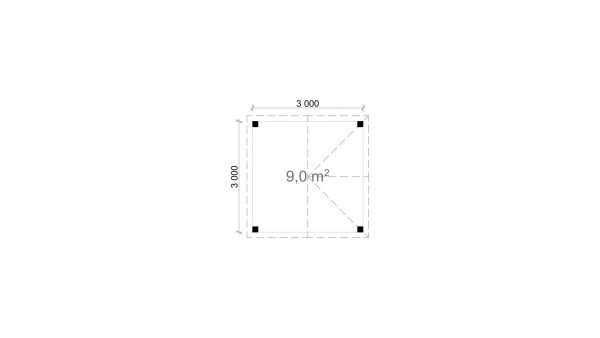 Pergola Oli 9.84 x 9.84 ft - Image 5