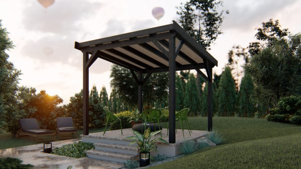 Pergola Zulu 9.84 x 9.84 ft