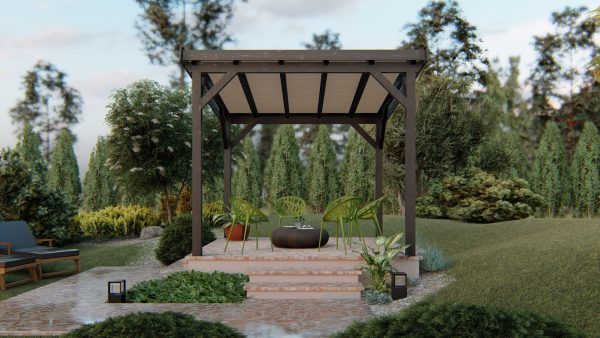 Pergola Zulu 9.84 x 9.84 ft - Image 3