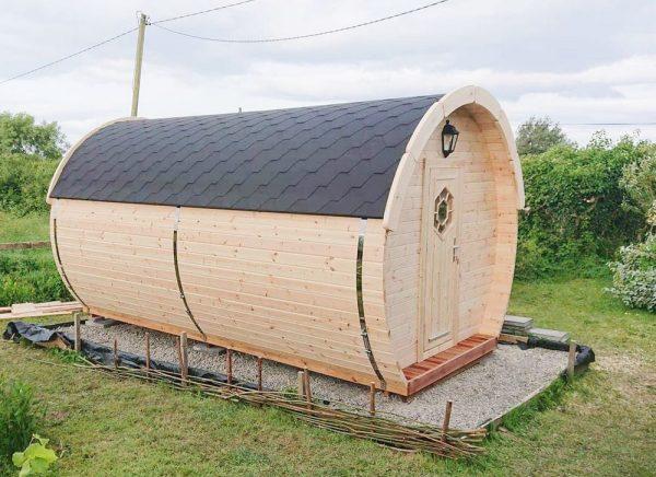 Sauna Barrel 5.9 m, Dia. 1.97 m