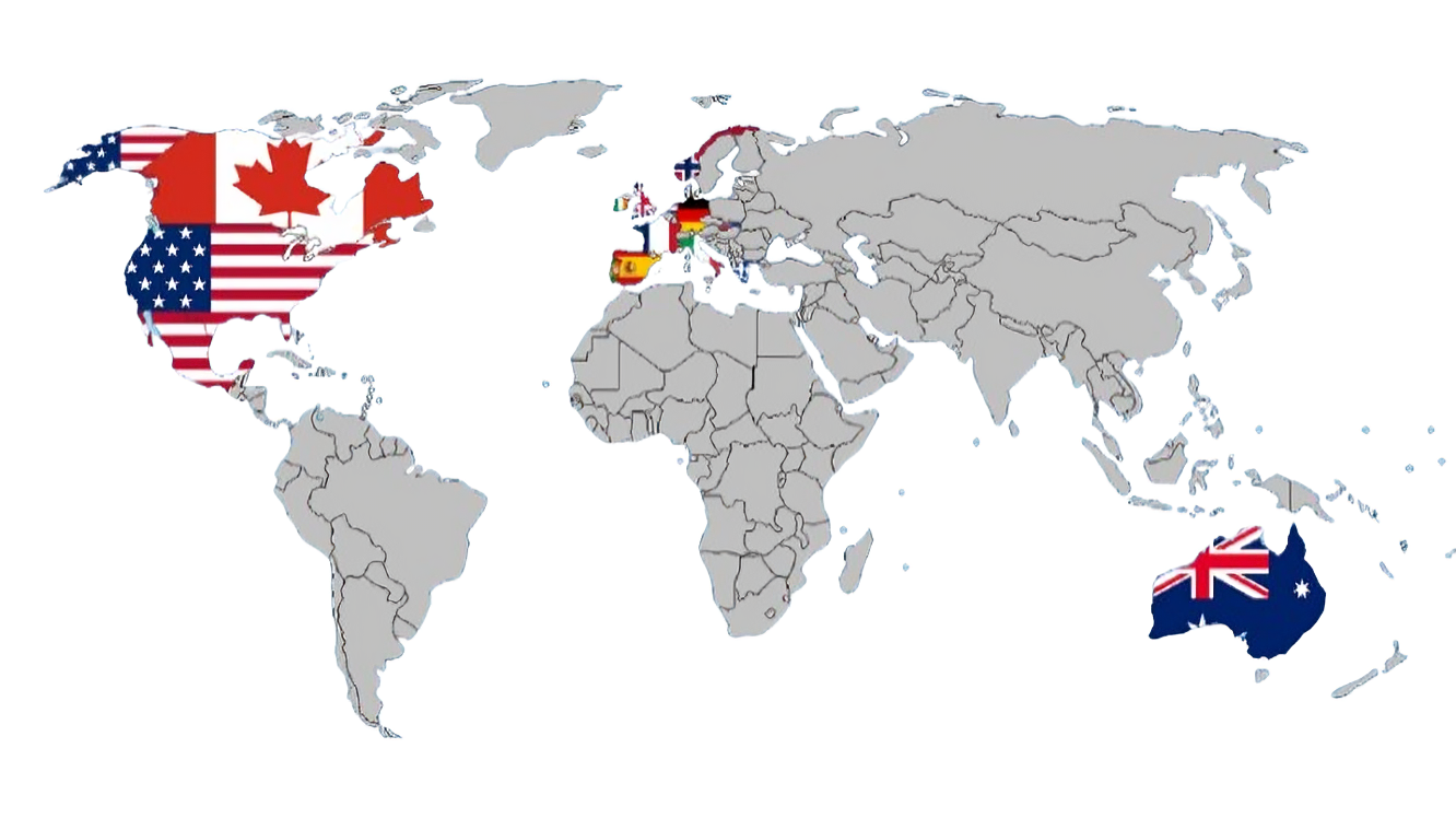 countries we deliver