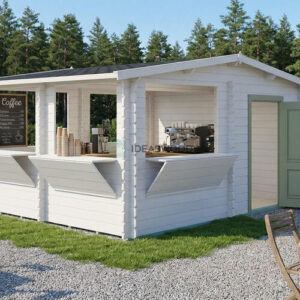 Kiosk 13.12x13.12 ft
