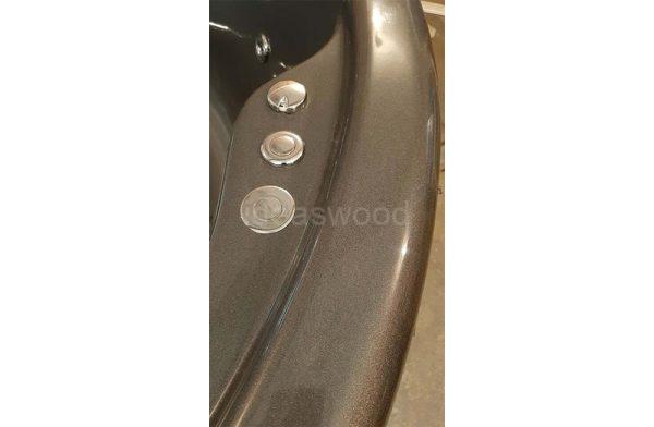 Hot tub with outside firewood stove - Image 3