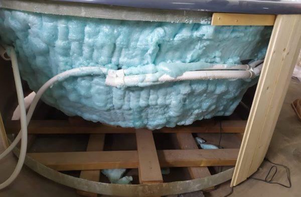 Hot tub with outside firewood stove - Image 6