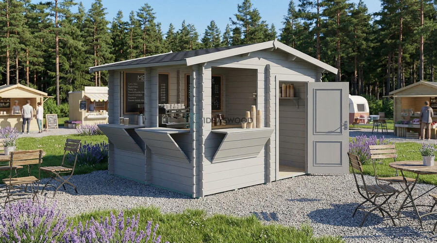 Kiosk 9.84x9.84 ft
