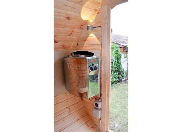 Sauna barrel 1,7 m Ø 1,97m - Image 5