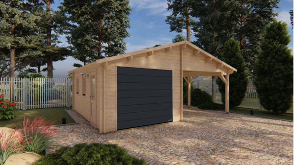 Garage+carport 6,8x5,6 m - Image 12